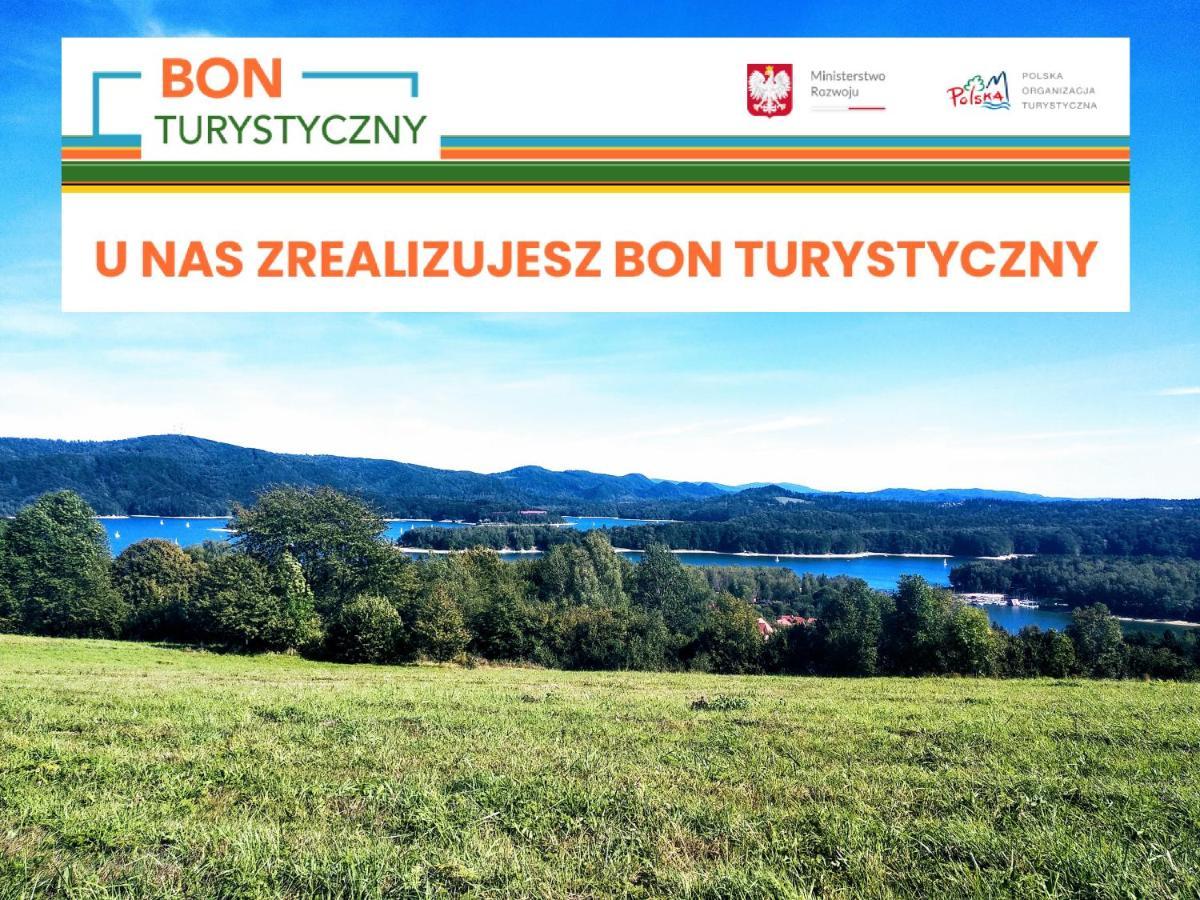 Polańczyk Bieszczadzki Hals - Dom Blizniak 아파트 외부 사진